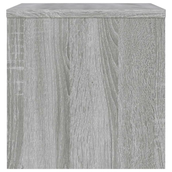 Berkfield Bedside Cabinet Grey Sonoma 40x30x30 cm Engineered Wood
