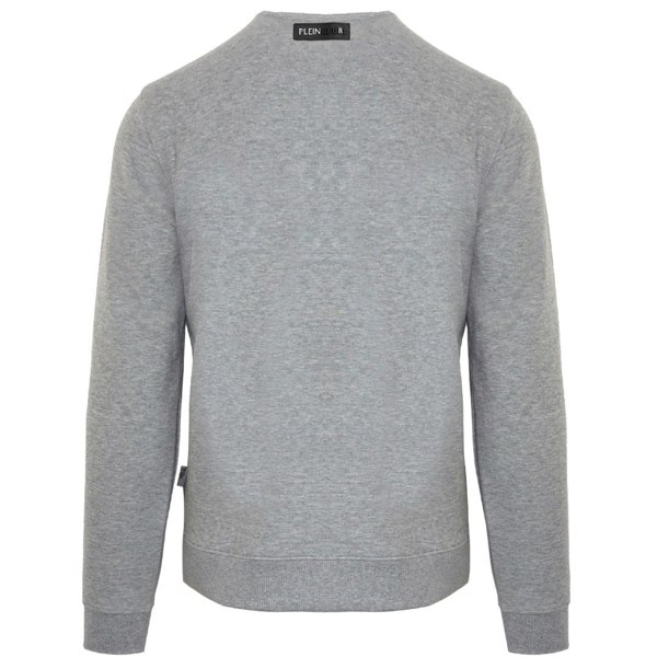 Plein Sport Large Branded Logo Tiger Grey Jumper S