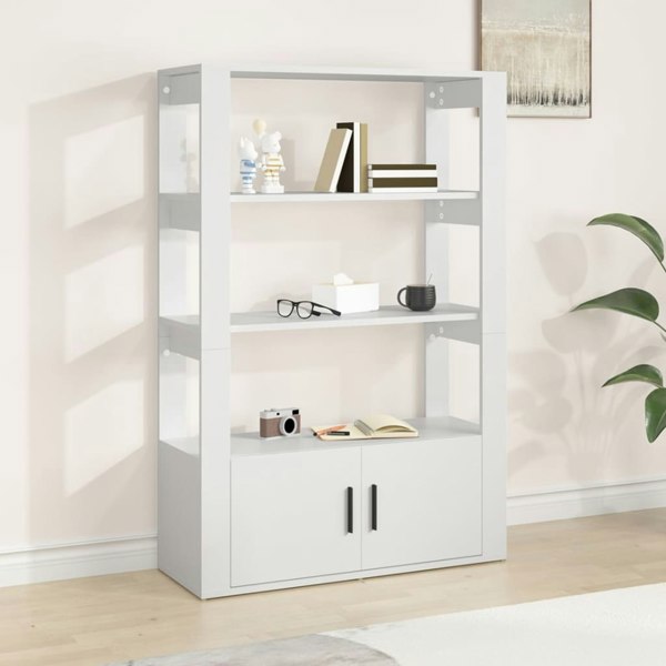 Berkfield Sideboard White 80x30x119.5 cm Engineered Wood