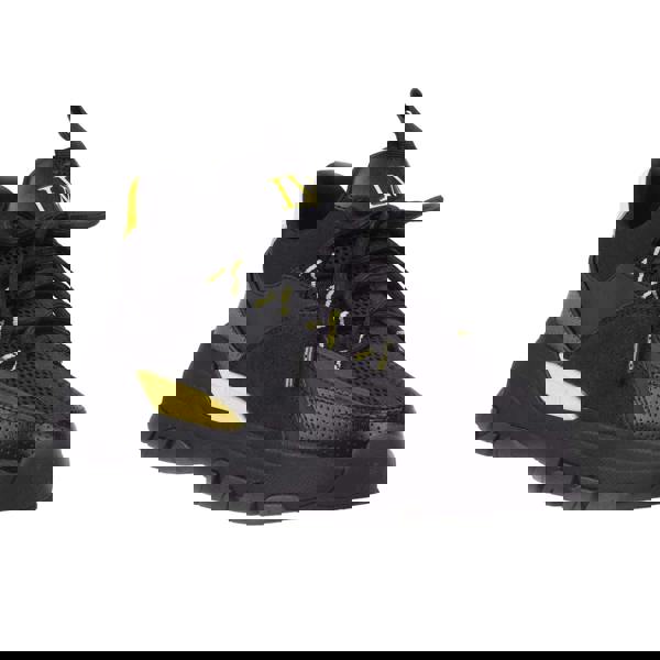 Lavair Mens Creator Evo Suede Trainers - Black/Yellow