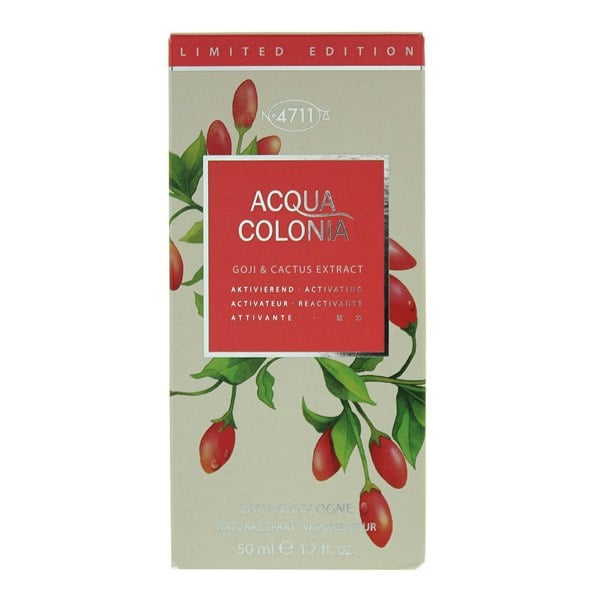4711 Acqua Colonia Goji & Cactus Eau De Cologne 50ml Unisex