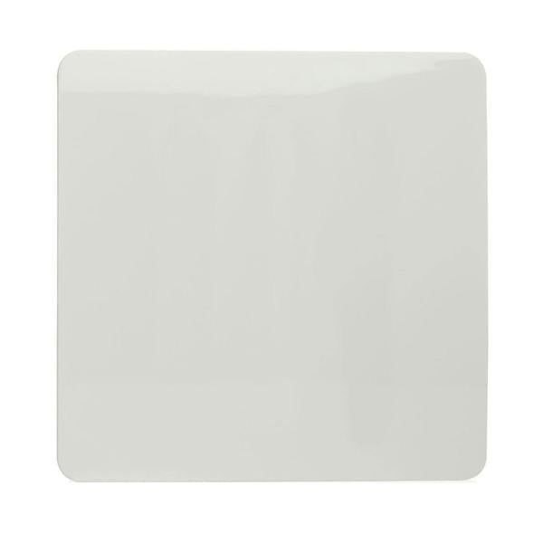 Trendi Switch Single Blanking Plate in Ice White