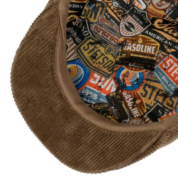 Stetson 8-Panel Corduroy Flat Cap