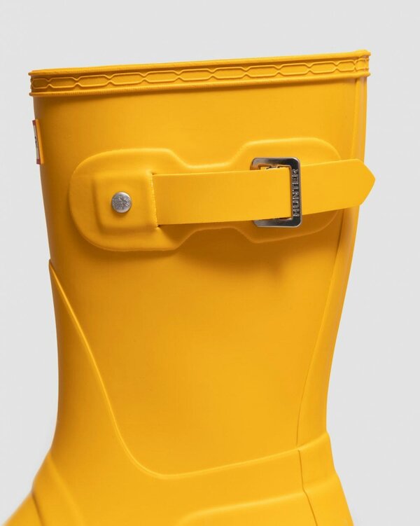 Hunter Original Short Womens Wellies - Yellow