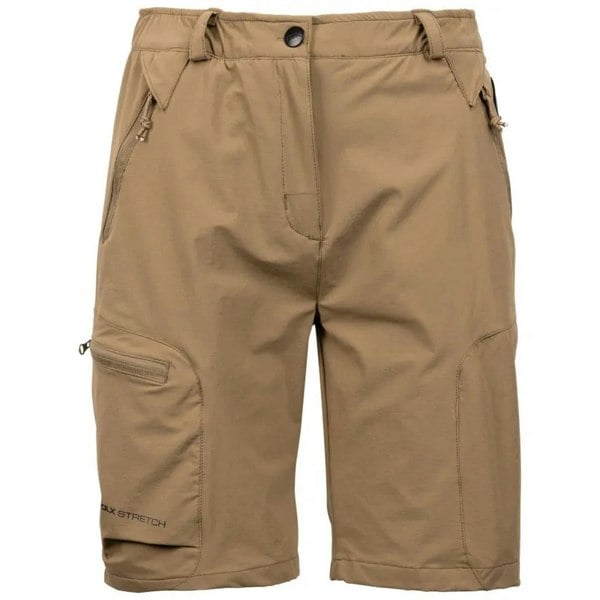 Trespass Women's Libby DLX Cargo Shorts - Cashew