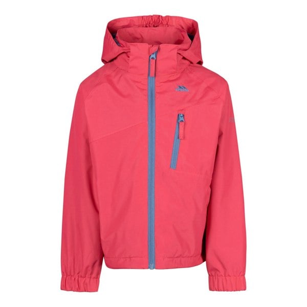 Trespass Girls Flexie TP50 Waterproof Jacket - Strawberry