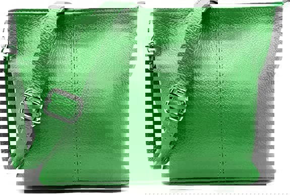 Kitise Small Genuine Practical Italian Leather Shoulder Messenger Handbag