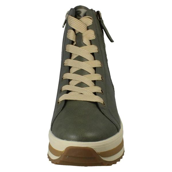 Rieker Ladies Rieker Dual Zip Casual Boots W3870