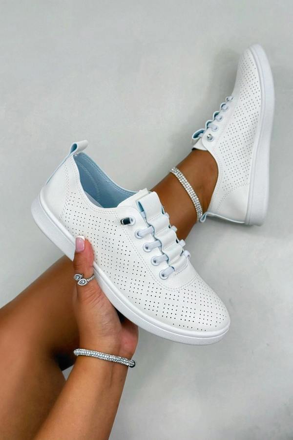 Love Lemonade Comfort Breeze Loop Trainers White