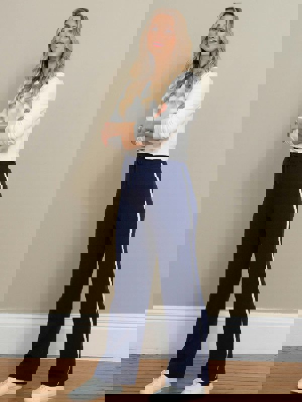 Kite Organic Wynford Wide Leg Knit Trousers