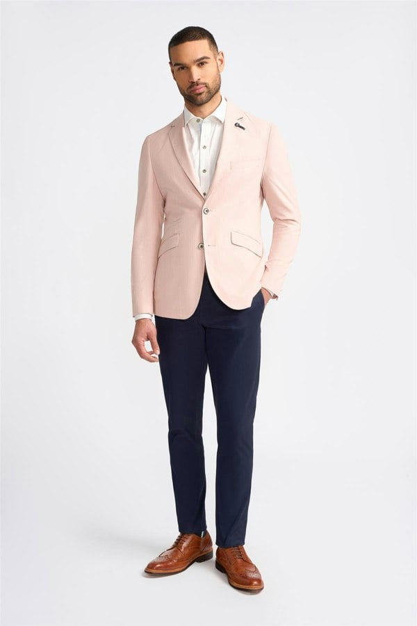 House of Cavani Senan Pink Blazer