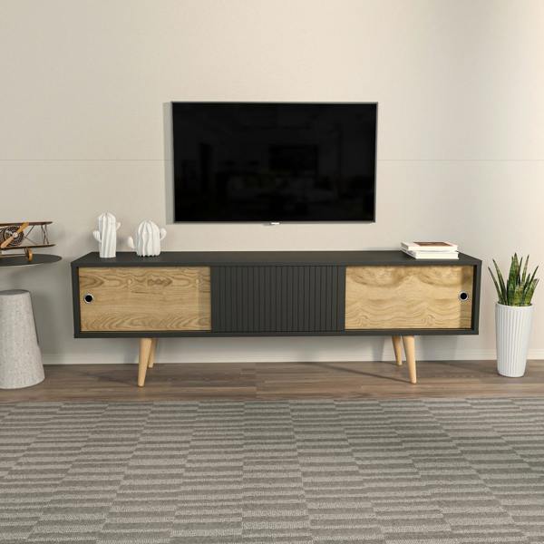 Decorotika Ecrin Modern TV Stand TV Cabinet for TV's up to 65"