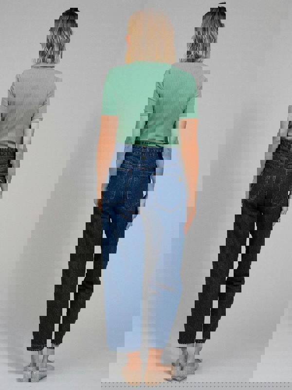 Kite Womens Organic Portesham Ribbed T-Shirt Sage