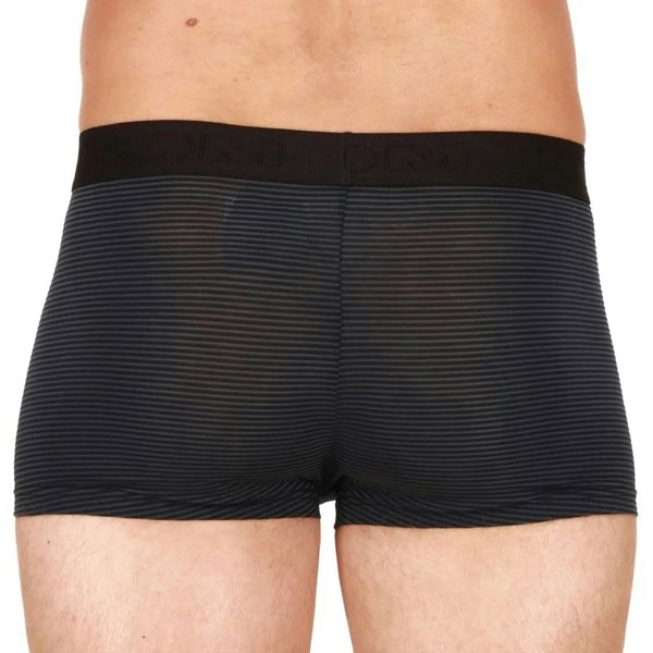 HOMTrunkSimon Stripe Modal Stretch HO1 Boxer Brief, BlackBoxers & Briefs