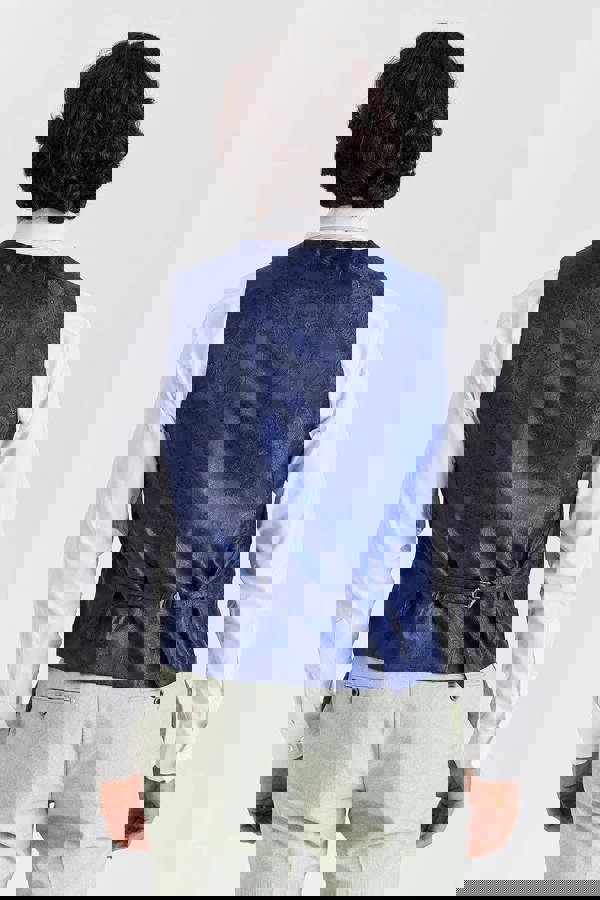 Paul Andrew Belmont - Men's Sage Green Tailored Fit Waistcoat