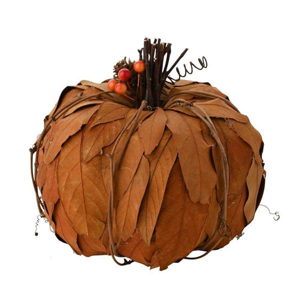 Country Living Autumn Leaves Pumpkin