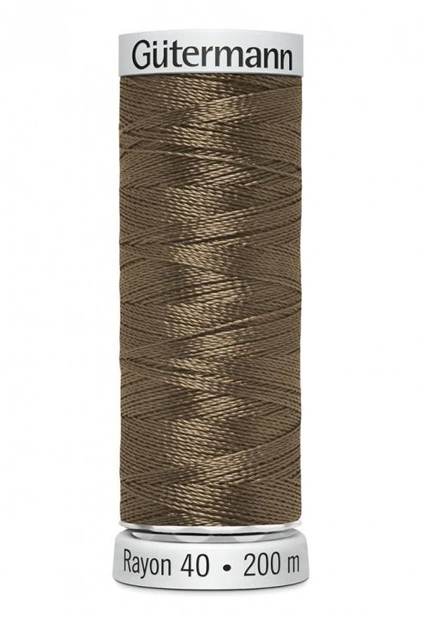 Gutermann No 40 Sulky Rayon Embroidery Thread 200m Rayon Thread Suitable For Embroidery