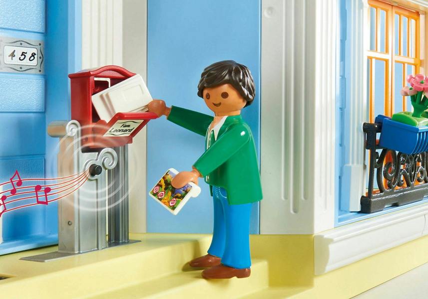 Playmobil Large Dollhouse with Doorbell & Rooftop Terrace