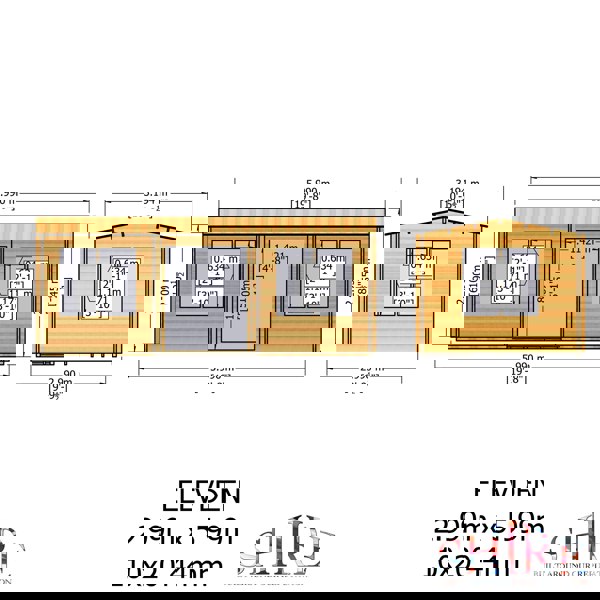 Shire Elveden 10x20 mulitroom log cabin 44mm Cladding - Best Shed