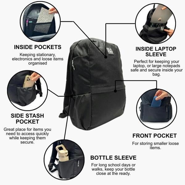30 Litre Rucksack OLPRO imageset:Black
