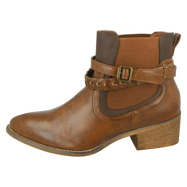 Down to Earth Ladies Down To Earth Heeled Ankle Boots