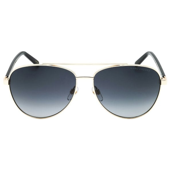 Marc Jacobs Marc 760/S 0Rhl 9O Gold/Black/Dark Grey Gradient Sunglasses Female One Size