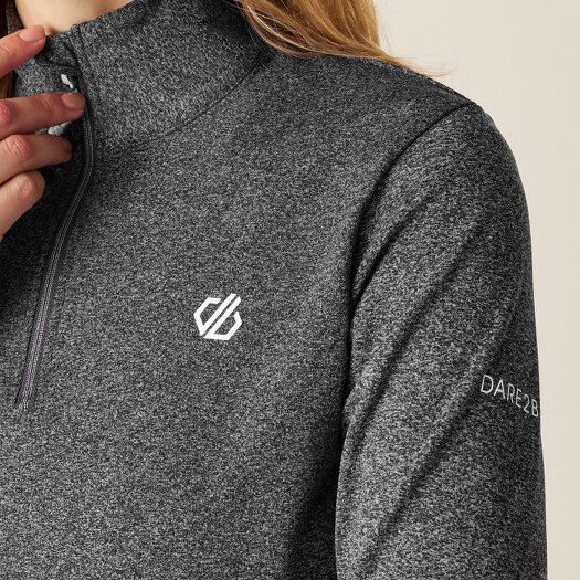 Dare 2B Womens/Ladies Lowline II Midlayer - Charcoal Grey Marl