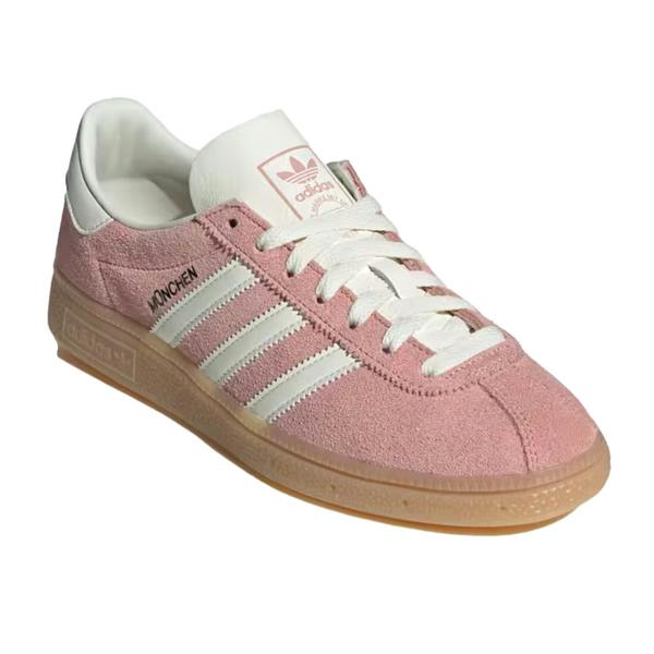 Adidas Womens/Ladies Muenchen Leather Trainers - Wonder Mauve - 