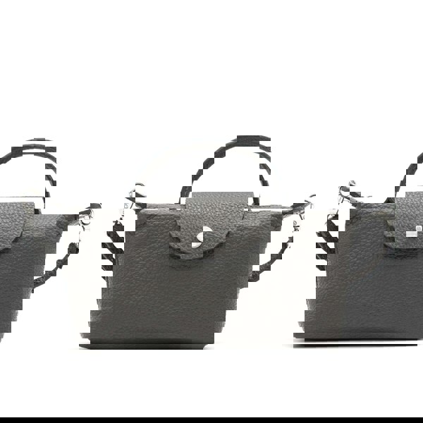 Kitise Fashion Italian Leather Mini Top Handle Crossbody Bag