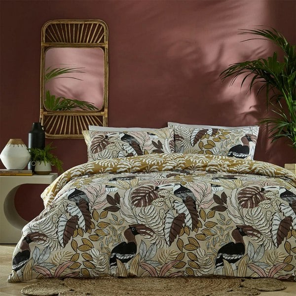 Furn Tocorico Toucan Duvet Cover Set - Natural