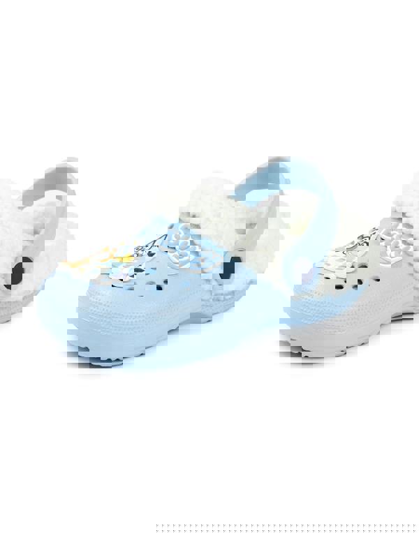 Bluey Unisex Kids Blue Multi Character Clogs