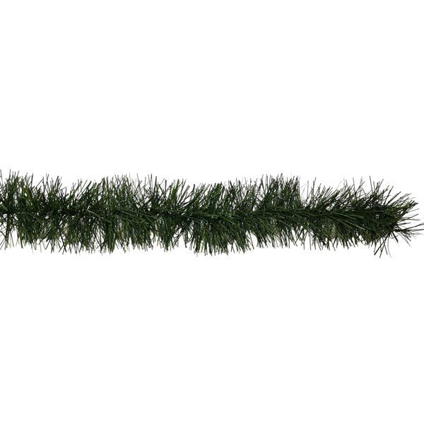 Samuel Alexander 6m (20ft) x 10cm Fine Cut Green Christmas Garland Tree Decoration