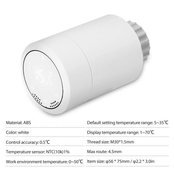ENER-J Smart WiFi Thermostat Radiator Controller Thermoregulator Integrated With Boiler