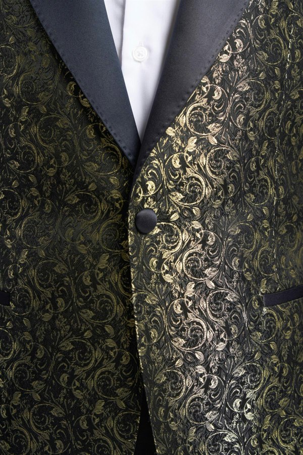 House of Cavani Toros Gold Blazer