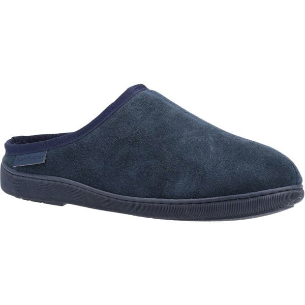 Hush Puppies Mens Ashton Suede Slippers - Navy