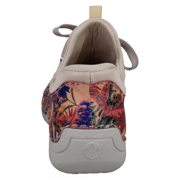 Rieker Ladies Rieker Ready2Go Slip On Jungle Print Trainers 52567