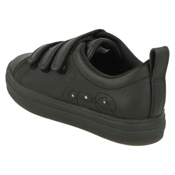 Clarks Boys Clarks Ant Detailed Light Up School Shoes Flare Bright K