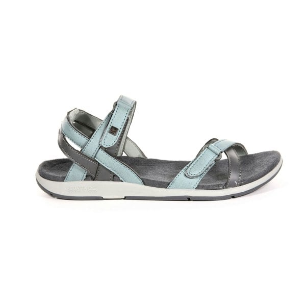 Regatta Great Outdoors Womens/Ladies Lady Santa Cruz Open Toe Sandals - Stone Blue/Light Stone