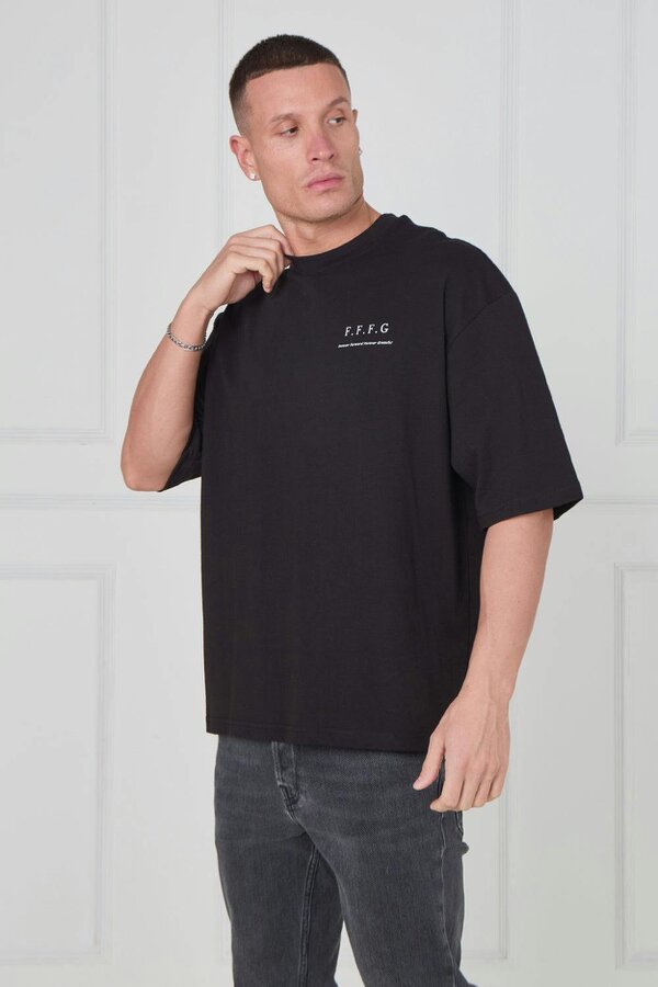 Elaina Fashion Oversized Mens Statement Tee