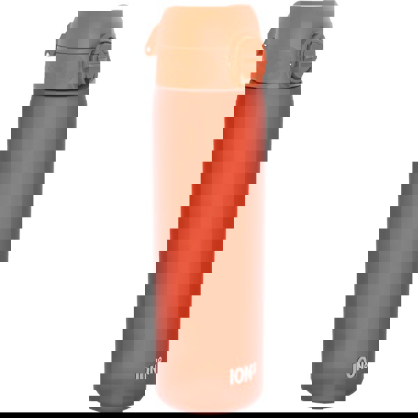 ION8 Leak Proof Slim Water Bottle, Recyclon, Hearty Orange, 500ml (18oz)