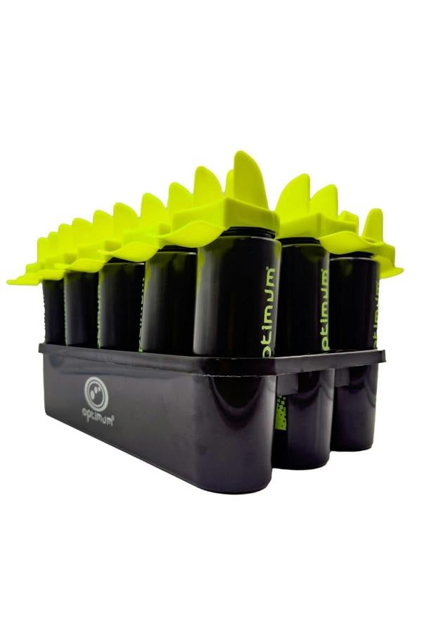 Bottle Carrier Set with 12 Reusable Sports Bottles – Team & Gym Use - Optimum