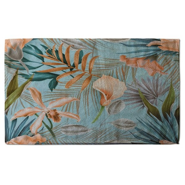 Benjamin Tate Design Pink Tropical Flowers (Bath Towel)