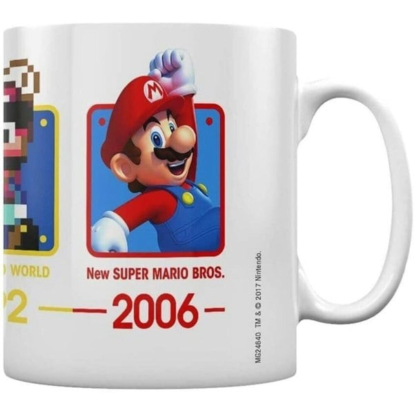 Super Mario Year Mug - Multicoloured