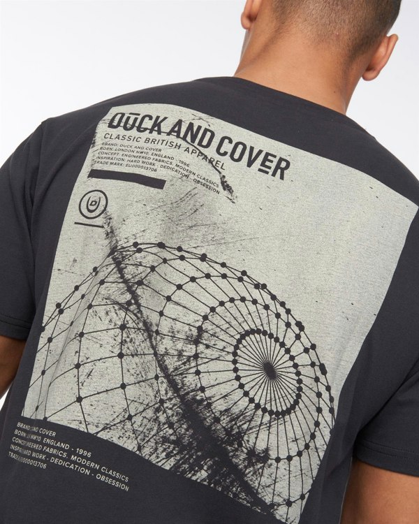 Duck and Cover Brammers T-Shirt - Black