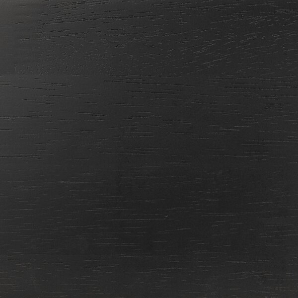 Wyld Haus Set of 2 Black Wooden Dining Chairs Modern Slatted Back