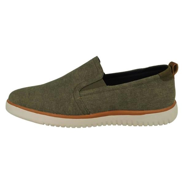 Hush Puppies Mens Hush Puppies Lightweight Canvas Shoes Danny Slip On