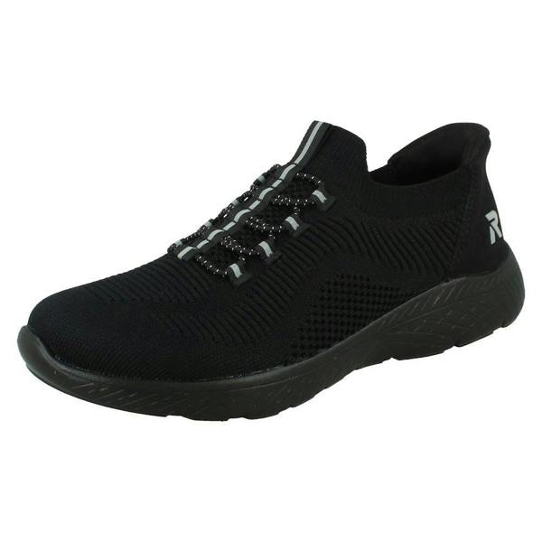 Rieker Ladies Sport Rieker Ready2Go Slip On Vegan Trainers M5066