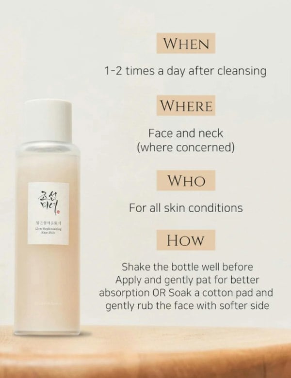 BEAUTY OF JOSEON Glow Replenishing Rice Milk 150ml