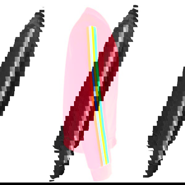 David WeJ Lagos 2 Multi Stripe Track Suit Burgundy