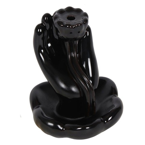 Serano Hand & Lotus Flower Backflow Incense Burner